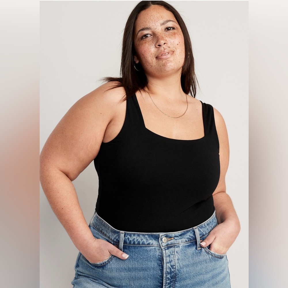 Old Navy Square-Neck Tank Top Bodysuit